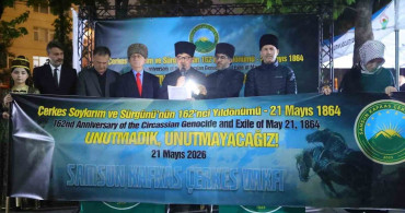 Çerkes Soykırımı ve Sürgünü’nün 162. Yıldönümü Anması