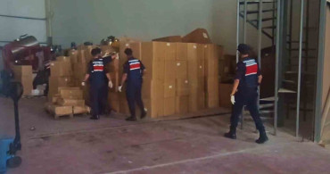 Çerkezköy’de 84 milyon TL değerinde kaçak tütün ele geçirildi