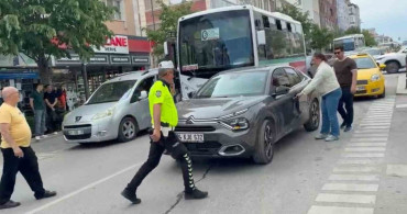 Çerkezköy'de Maddi Hasarlı Kaza Sonrası Gerginlik Yaşandı