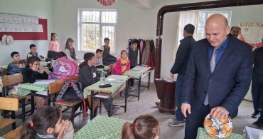 Çermik'te Eğitim Denetimi: Milli Eğitim Müdürü Cevat Baran Okulları Ziyaret Etti