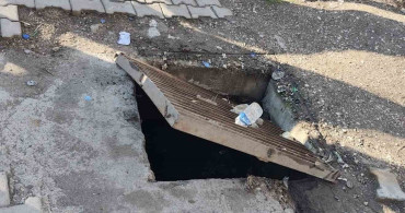 Çermik'te Kız Öğrenci Mazgala Bastı, Çukura Düştü