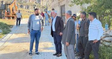 Çermik'te Mahalle Yolları Yenileniyor