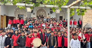 Çermik'te Öğrenciler Camide Bir Araya Geldi