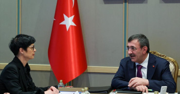 Cevdet Yılmaz, AB Komisyonu Üyesi Marta Kos'u Ağırladı