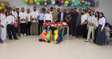 Ceylanpınar'da bir oyuncak, bir şifa projesiyle çocukların yüzü güldü