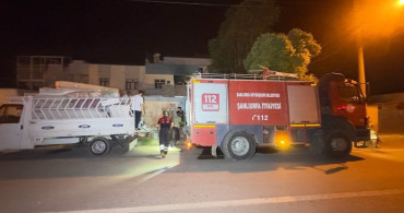 Ceylanpınar'da Yangın Panik Yarattı