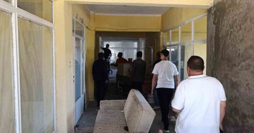 Cezaevi iş yurtları ile İl Özel İdaresi iş birliğiyle köy konağı ve kamu binaları yenileniyor