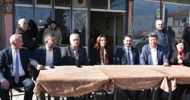 CHP Genel Başkan Yardımcısı Rızvanoğlu, Afyonkarahisar'da Eber Gölü'nde Vatandaşlarla Buluştu