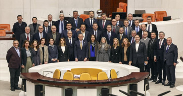 CHP Genel Başkanı Özgür Özel'in Parlamento Muhabirleri Derneği Ziyareti