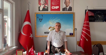 CHP Niğde il başkanı bünyamin kıvrakdal görevden alındı