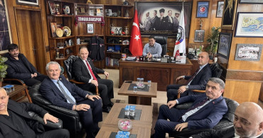 CHP Yetkilisinden GMİS'e Destek Ziyareti