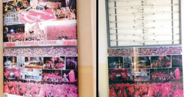 CHP'li Belediye Ömer Halisdemir'in Fotoğrafını Kaldırdı
