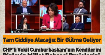CHP'li Vekilden Güldüren Açıklama: Millet Bahçesi Projeleri Çalıntıymış