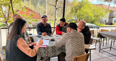 Çiftçilere Bilgilendirme Toplantısı Düzenlendi