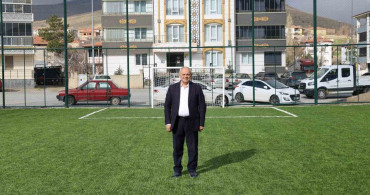 Çiğilli Mahallesi Halı Sahası Hizmete Girdi