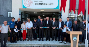 Çilimli'de Modern Halk Eğitimi Merkezi Açıldı
