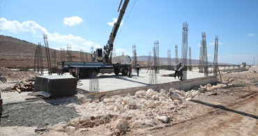 Cilvegözü Sınır Kapısı'nda Lojistik Köy İnşaatı Devam Ediyor
