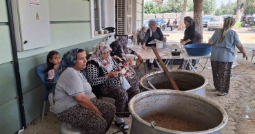 Çimentepe'de aşure hayrı düzenlendi