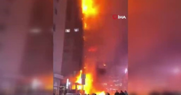 Çin'de Yüksek Katlı Binada Yangın: Can Kaybı 3'e Yükseldi