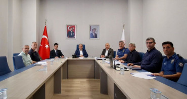 Çine'de Okul Güvenliği Toplantısı