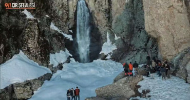 Çır Şelalesi'nin Güzellikleri Ziyaretçilerini Bekliyor