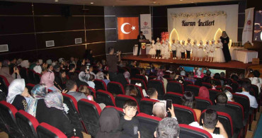 Cizre'de 50 Minik Öğrenci Kur'an-ı Kerim'e Geçiş Töreni