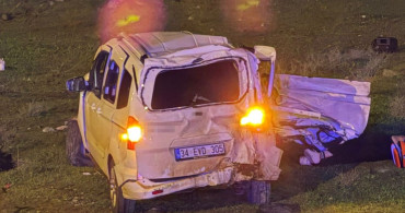 Cizre'de Trafik Kazası: 1 Ölü, 1 Yaralı