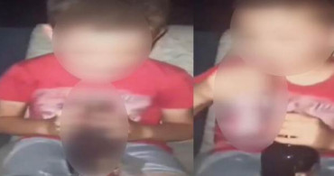 Çocuğa Alkol İçirdi, Tepkiler Çığ Gibi Büyüyor