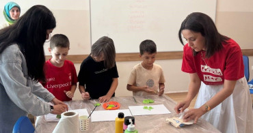 Çocuklar bilimi uygulamalı olarak deneyimledi