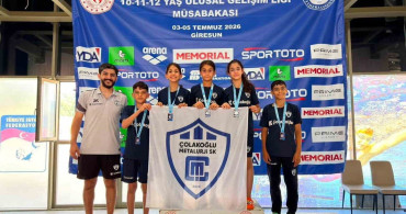 Çolakoğlu Metalurji Spor Kulübü yüzücüleri ulusal gelişim liginde başarı gösterdi