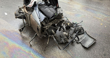 Çorlu'da Motosiklet ve Otomobil Çarpıştı: İki Yaralı