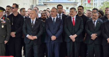 Çorlu'da Şehit Polisler için Cenaze Töreni