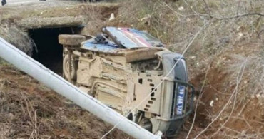 Çorum'da Askeri Araç Devrildi: 3 Yaralı