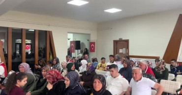 Çorum'da Engelli Bireylere Asker Kınası Yakıldı