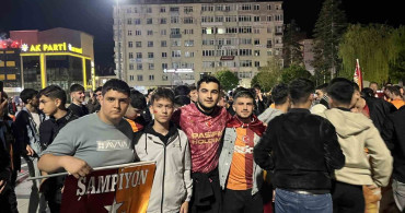 Çorum'da Galatasaray Şampiyonluğu Coşkuyla Kutlandı