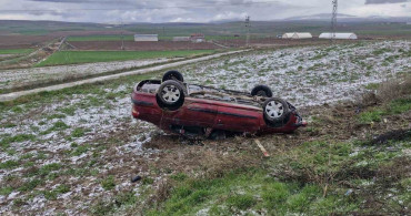 Çorum'da Gizli Buzlanma Sebebiyle Kaza: 3 Yaralı