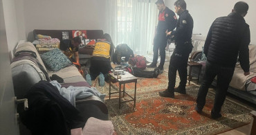 Çorum'da Kalp Krizi Geçiren Osman Topuksak'a Pencereden Müdahale