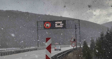 Çorum'da Kar Yağışı Etkisini Gösteriyor