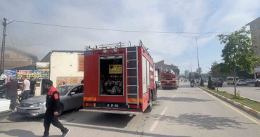 Çorum'da metruk evde yangın paniği