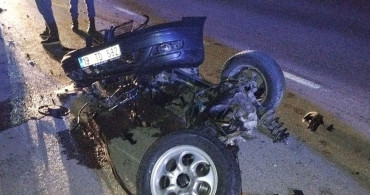 Çorum'da Otomobil Devrildi: Sürücü Yaralandı