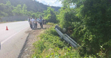 Çorum'da Otomobil Takla Attı: Sürücü Yaralı