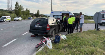 Çorum'da Otomobil ve Tanker Çarpıştı: 4 Kişi Yaralı