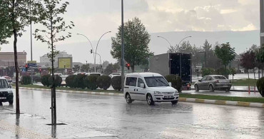 Çorum'da Sağanak Yağış Etkili