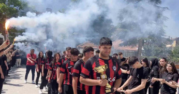 Çorum'un Bocce Şampiyonu Öğrencileri Coşkuyla Karşılandı