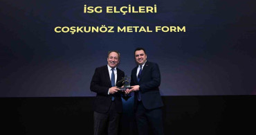 Coşkunöz Metal Form'dan İş Güvenliği Başarısı