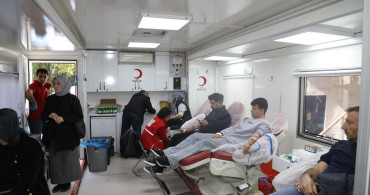 Çubuk'ta Öğrencilerden Kan Bağışı Kampanyası