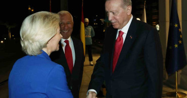 Cumhurbaşkanı Erdoğan, AB Komisyonu Başkanı Leyen ve AB Konseyi Başkanı Costa’yı kabul etti