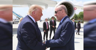 Cumhurbaşkanı Erdoğan, ABD Başkanı Trump'ı resmi törenle karşıladı