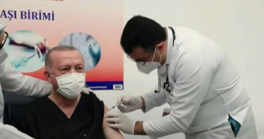 Cumhurbaşkanı Erdoğan Aşı Oldu