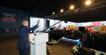 Cumhurbaşkanı Erdoğan, Adıyaman'da 350 Bininci Afet Konutunu Teslim Etti